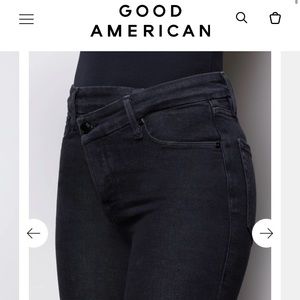 Good American crossover good waist jeans
